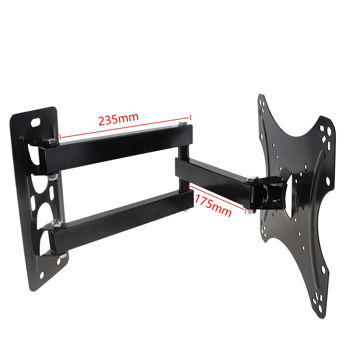 Регулируемый настенный кронштейн для телевизора 18 кг плоская панель поддержка