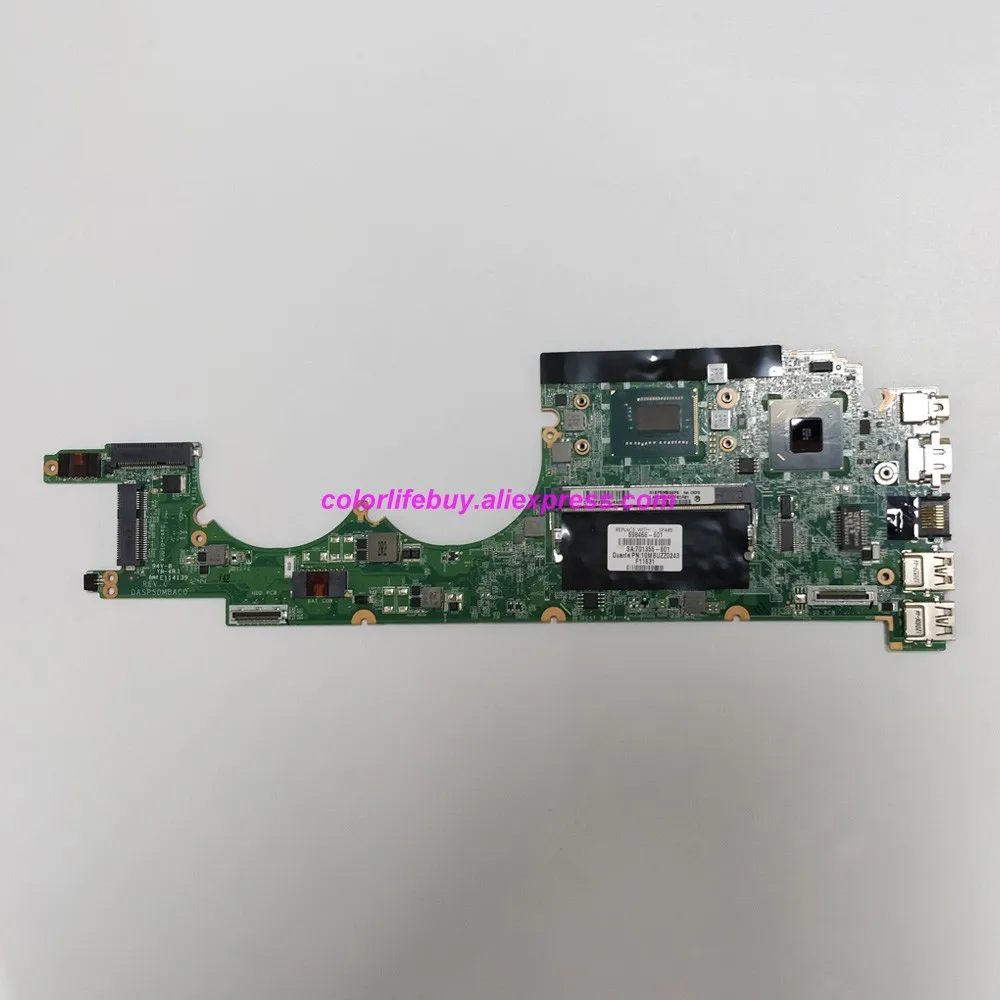 

Genuine 698466-601 DASPSDMBAC0 UMA HM76 w i7-3517U CPU Laptop Motherboard for HP SPECTRE ULTRABOOK 14T-3200 NoteBook PC