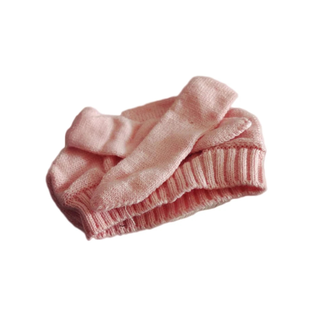 Cute Deer Ears Baby Girl Hat Knit Soft Bonnet Warm Winter Hats Newborn Photography Props Beanie Cap Boys Girls | Мать и ребенок