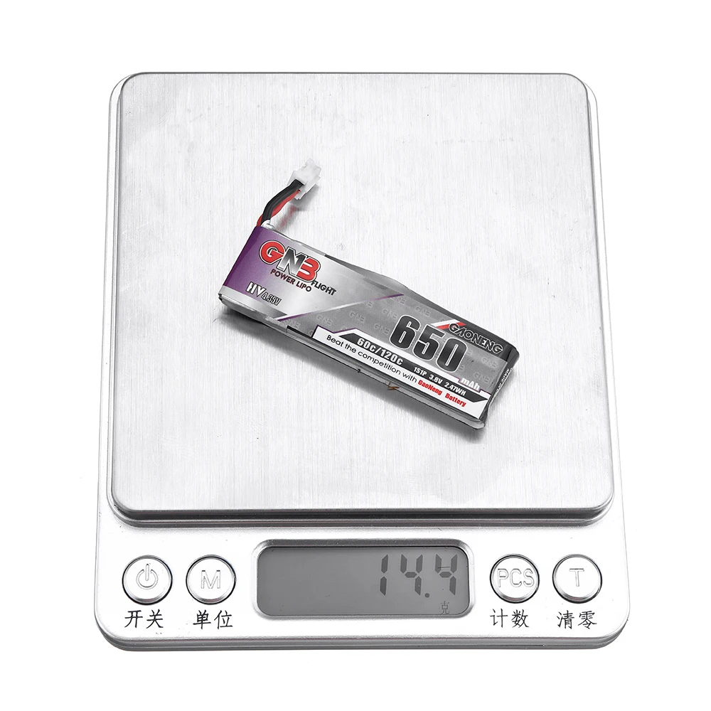 4 шт. Lipo аккумулятор Gaoneng 3 8 В 650 мАч 60C 1S HV 35 в разъем PH2.0 для Happymodel E010 M80S Tiny7 Beta85 FPV Cine
