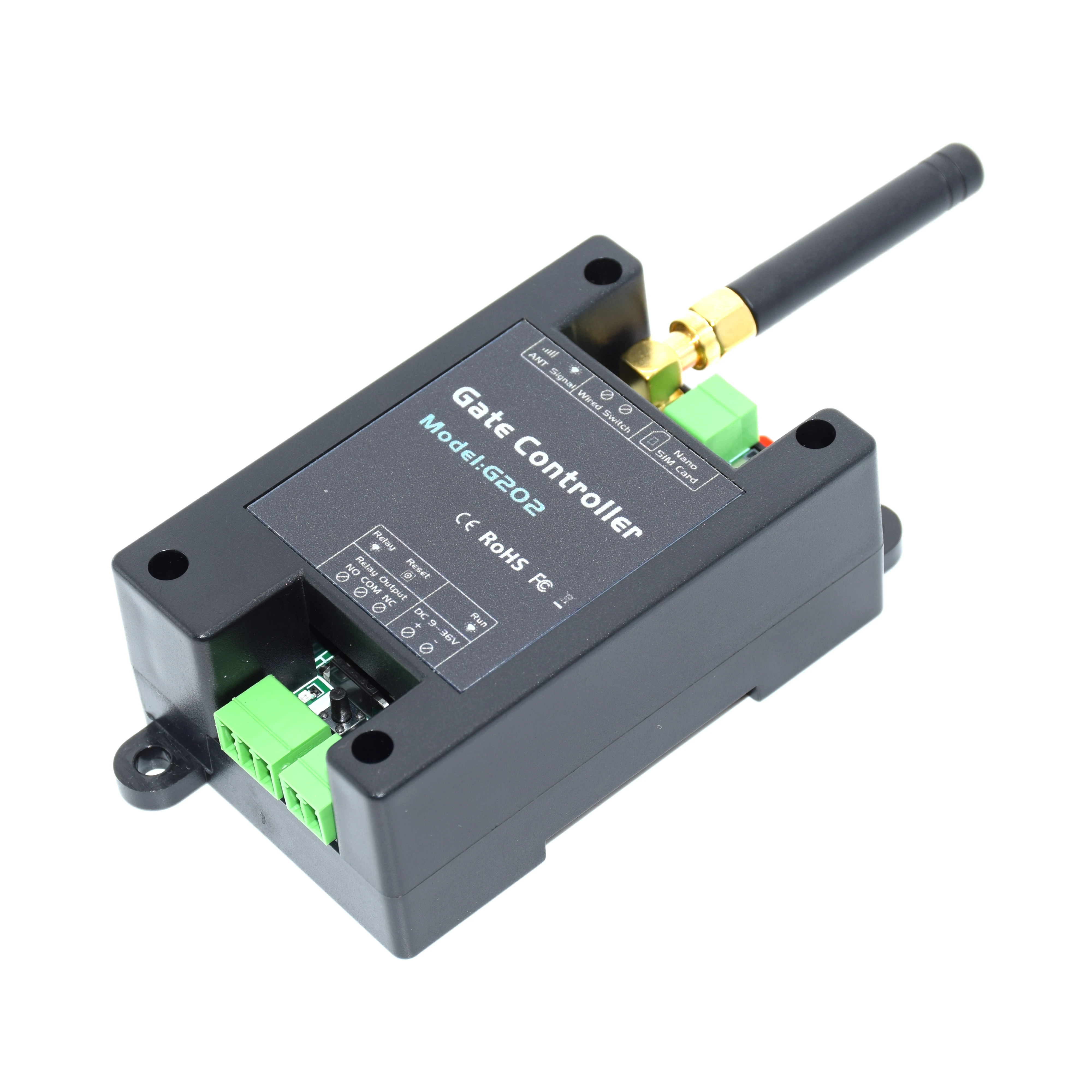 4G LTE 2G GSM SMS Smart Remote Relay Switch Controller Standard DIN-rail Mounting Gate Opener | Безопасность и защита