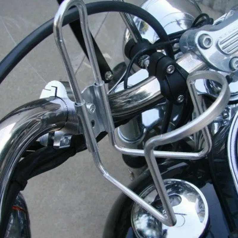 

Aluminum Alloy Motorcycle Drink Holder Bicycle For Handlebar Accessories