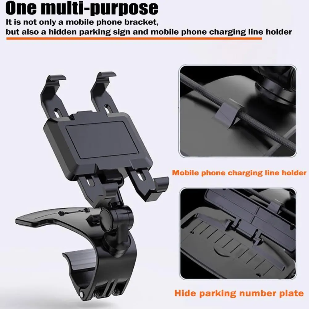 

Универсальный автомобильный держатель для телефона с возможностью поворота на 1620 градусов