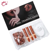 practice hand kits flexible finger adjustment display with holder nail trainning moveable diy print practice tool for nails art
