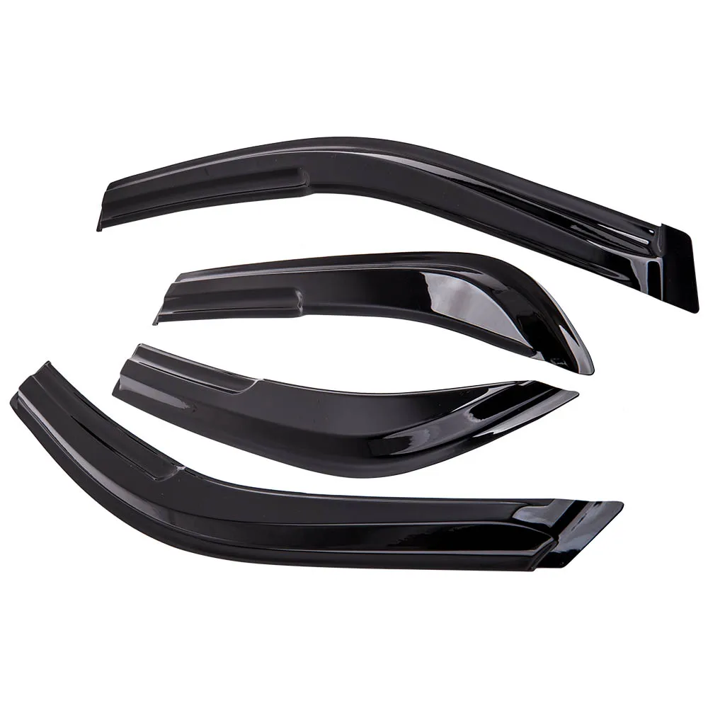 

Smoke Acrylic Window Visor Sun Rain Guards Deflectors for Toyota Corolla 2009-13