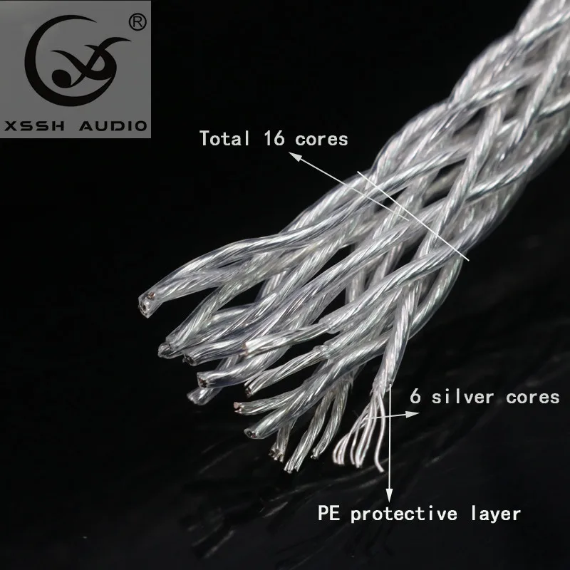 XSSH аудио добавить к comparesare OEM с покрытием из чистой меди серебристый динамик