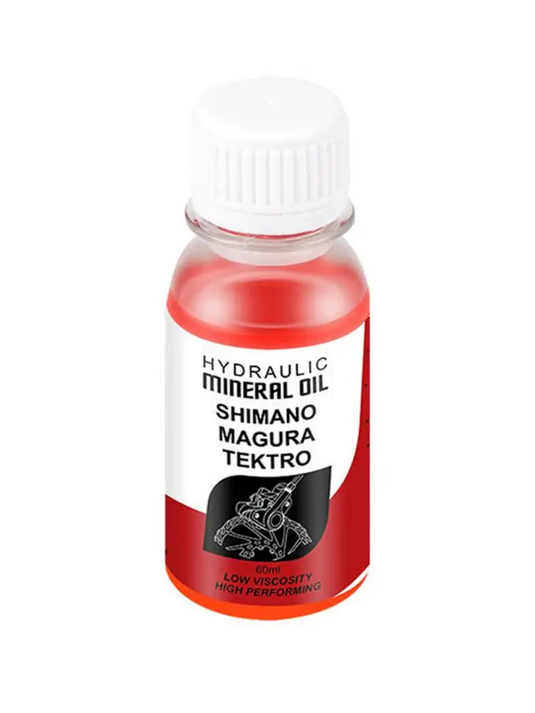 Велосипедное тормозное минеральное масло 60 мл достаточная емкость жидкая