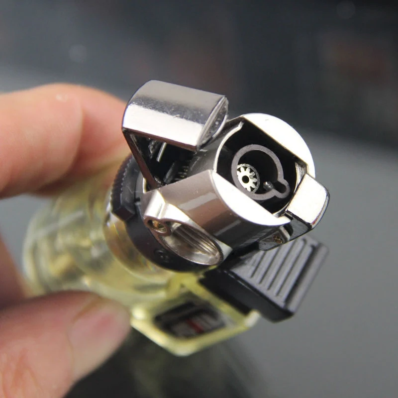 Efillable ветрозащитный фонарь Jet Turbo газовая зажигалка барбекю зажигания надувные