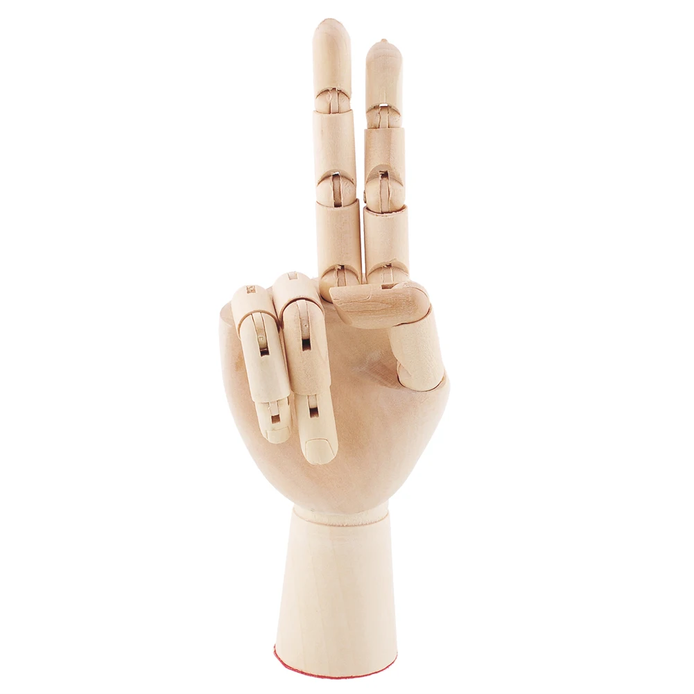 18X6cm Wooden Artist Right Hand Gift Art Alternatives SKETCH Flexible | Дом и сад
