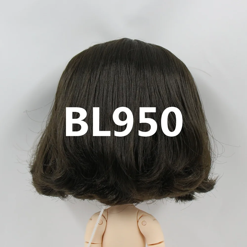 Кукла блайз ледяной парик только купольный купол и короткие волосы игрушечный