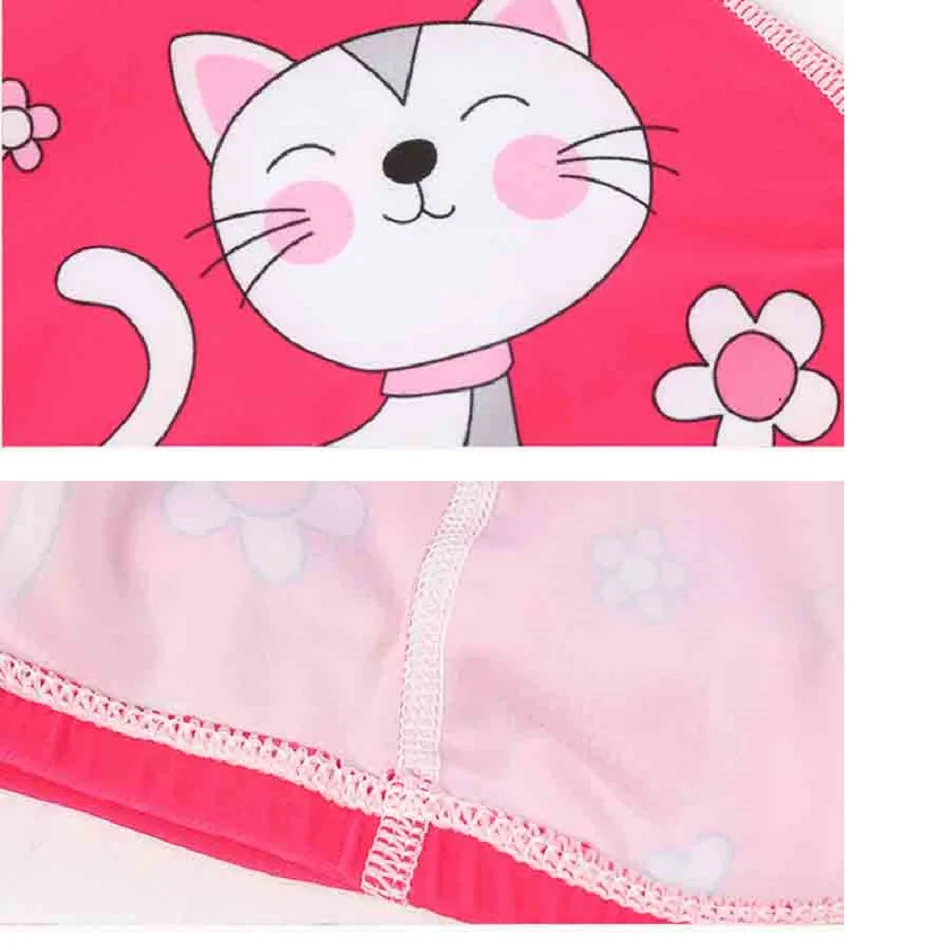 Шапочка для плавания детей милый мультяшный головной убор из эластичной ткани