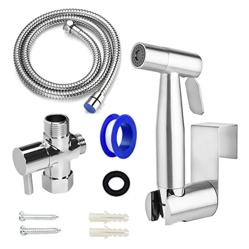 2020 новый ручной из нержавеющей стали Биде опрыскиватель пеленки набор для ванной