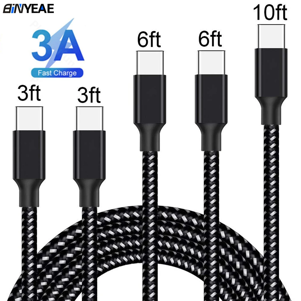 Зарядный кабель USB Type-C для Samsung Galaxy S10 S10e S9 S8 Plus A70 A80 A50 A20S Note 9 8 1 2 3 метра м | Мобильные