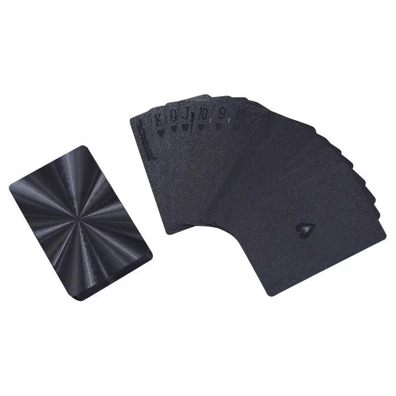 Водонепроницаемая и влагостойкая пластиковая пленка K8356 для покера черного