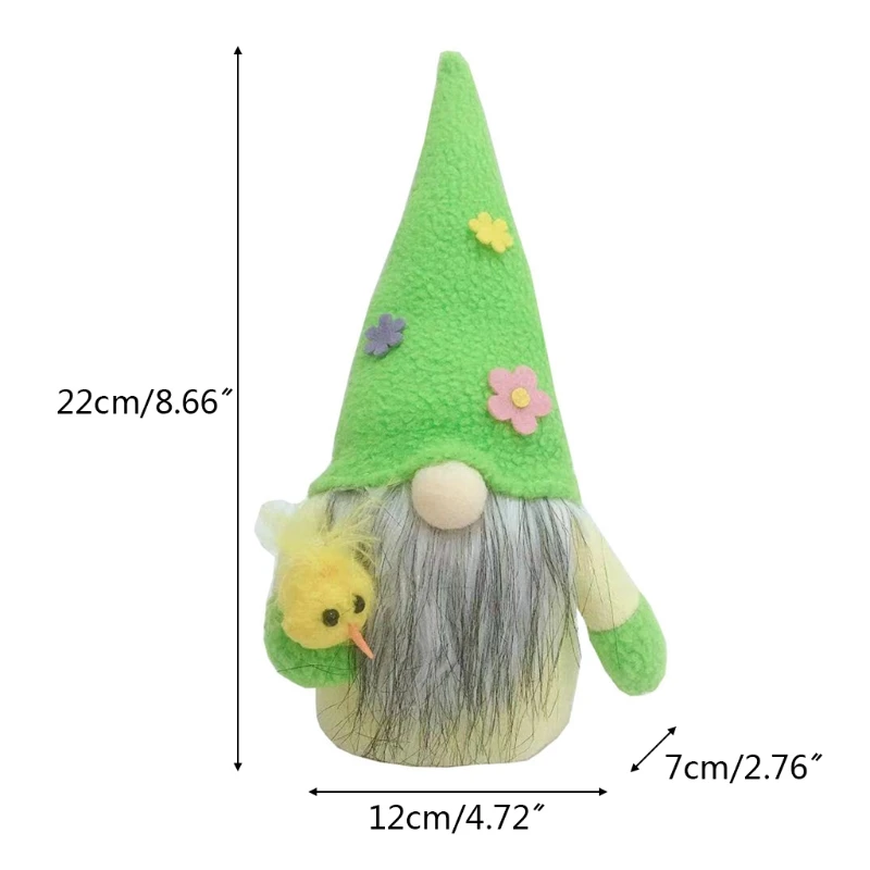 

Mother's Day Easter Gnome Tomte Nisse Swedish Elf Dwarf Home Farmhouse Kitchen Decor Shelf Tiered Tray Decorations
