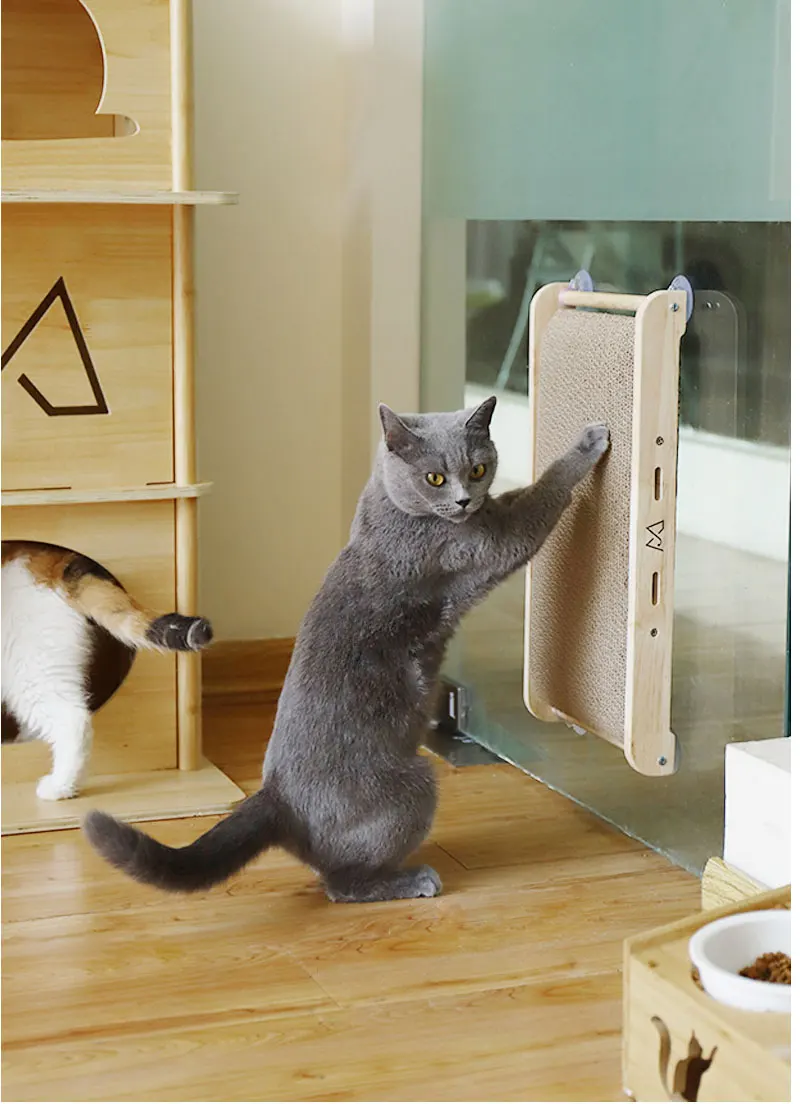 Роскошный Коврик для кошачьей доски с царапинами удобный коврик кошек котят