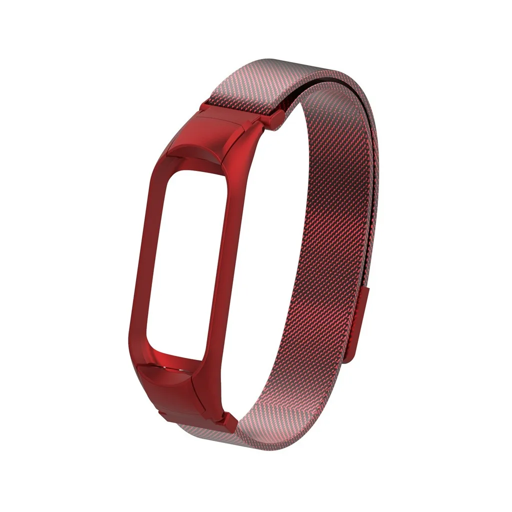 Магнитный Миланский ремешок на запястье металлический браслет для Xiaomi Mi Band 3 часы