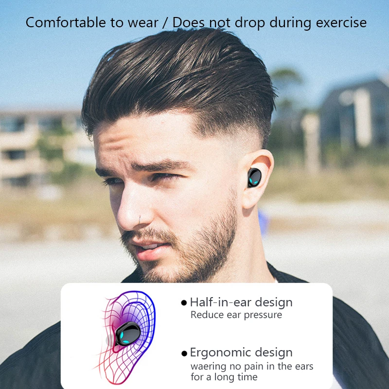 Новые беспроводные наушники S11 Bluetooth 5 0 TWS Hi Fi мини вкладыши Спортивная гарнитура