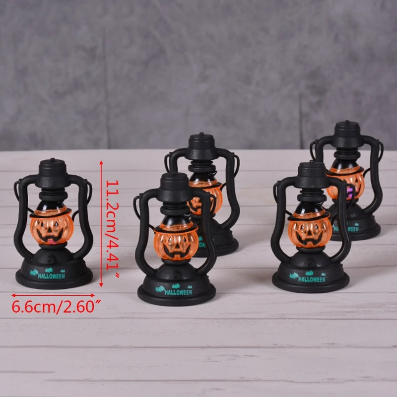 

12 Pcs Pumpkin Elf Halloween Hanging Light Outdoor Halloween Decoration Prop 85DB