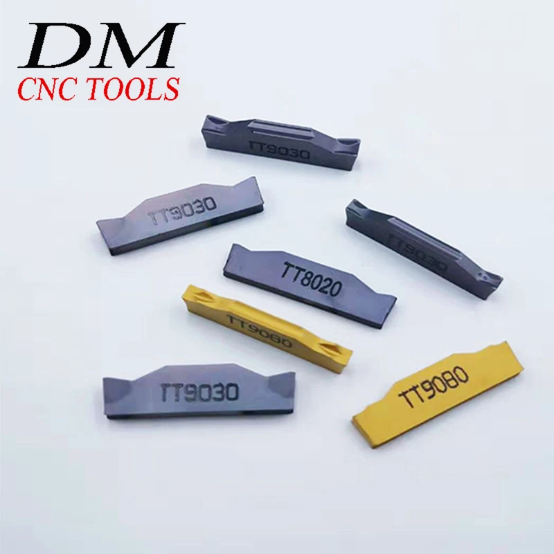10 шт. TDC2 TDC3 TDC4 TT9030 TT9080 пазовки внешние и внутренние режущие лезвия вставки