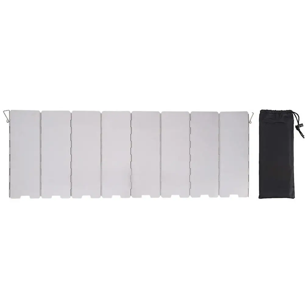 

8 тарелок, газовая плита, складное ветровое стекло, плита для кемпинга на открытом воздухе, ветрозащитный экран, посуда для пикника, ветрозащ...