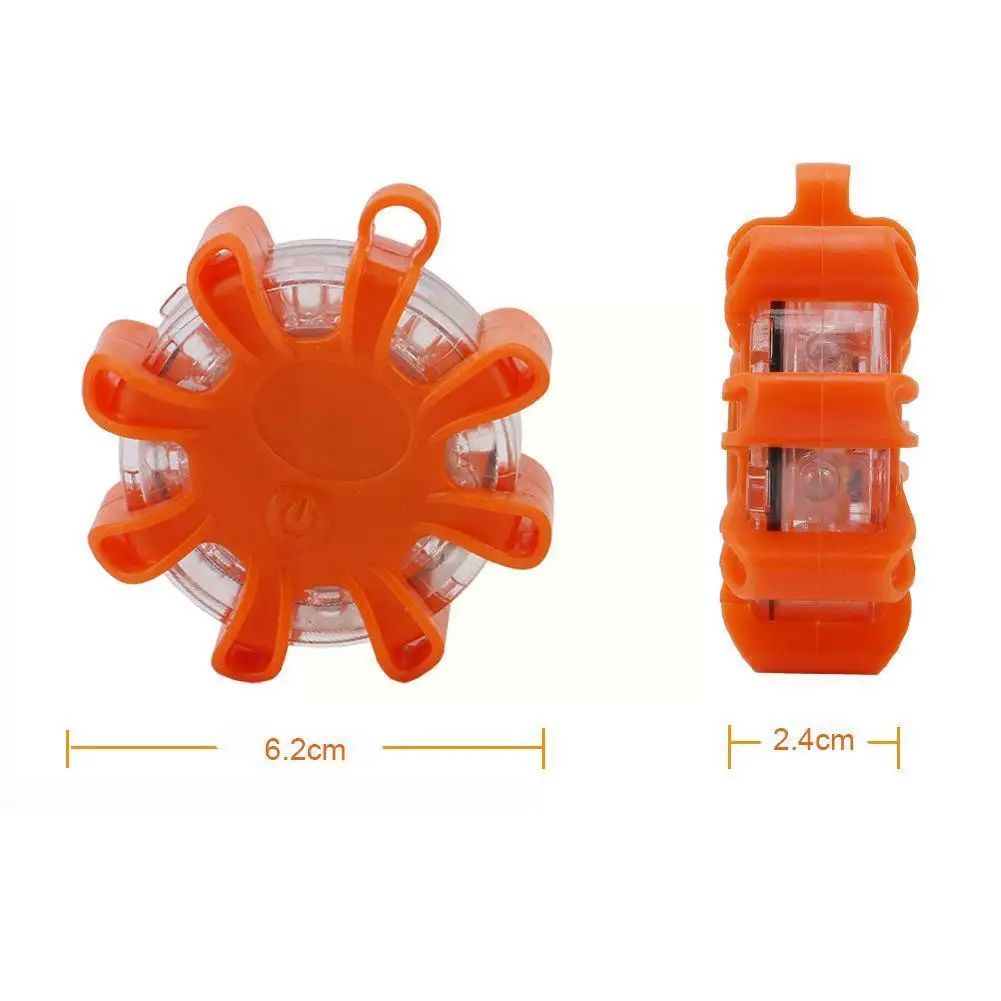 Magnetic Emergency Roadside Safety Light Led Road Flare Night Warning Lamps Beacon Flashlight Lights V1l7 | Автомобили и