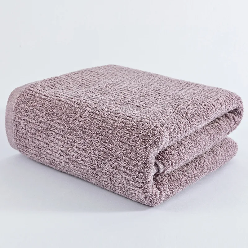 solid color purple Japan Walf checkes банное полотенце хлопок Супер Абсорбирующая мочалка ткань для бега Toalha пляжное полотенце детское одеяло - Цвет: solid color purple