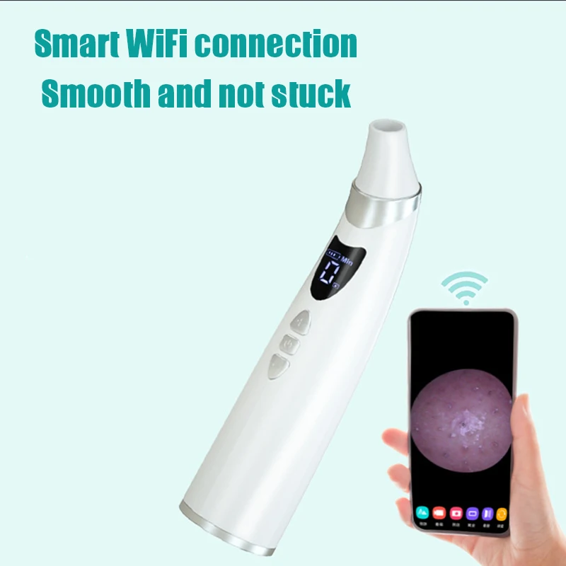 

Electric Visual Blackhead Suction Instrument Household Cleansing Pore Cleaner For Skin Equipment Skin Care Tool 19X4.2X3.8cm NS