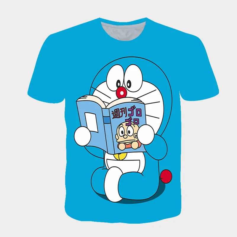 

3D Cartoon Print Cat t-shirt Gift For Boys T shirt Summer Short Sleeve Hot Anime Casual Tee Kids Girls Tops Children's clothing