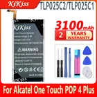 3100mAh TLP025C2 TLP025C1 Сменный аккумулятор для Alcatel One Touch POP 4 Plus 4 Plus 4 + OT-5056D 5056D  5056N