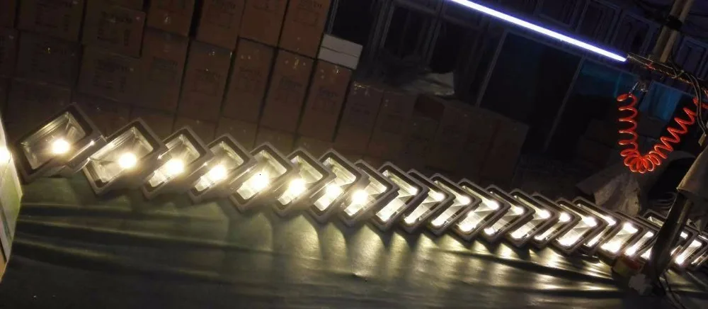 COB Светодиодный прожектор 100W 200W 300W 400W 500W 600W IP65 Refletor светодиодный прожектор светодиодный Exterieur пятно энергосберегающие лампы