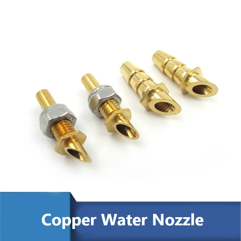 4 шт. модель лодки медная Насадка для воды водяное охлаждение на входе латунный