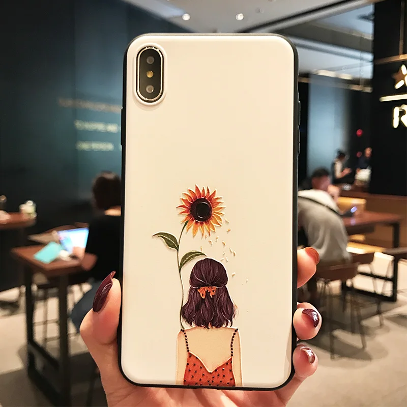 Для iphone 11 Pro Max 6 s 7 8 6s 5 5S se чехол для iphone X XS XR xs max 7 8 6 Plus 7plus 8plus Чехол черный чехол для телефона 3d