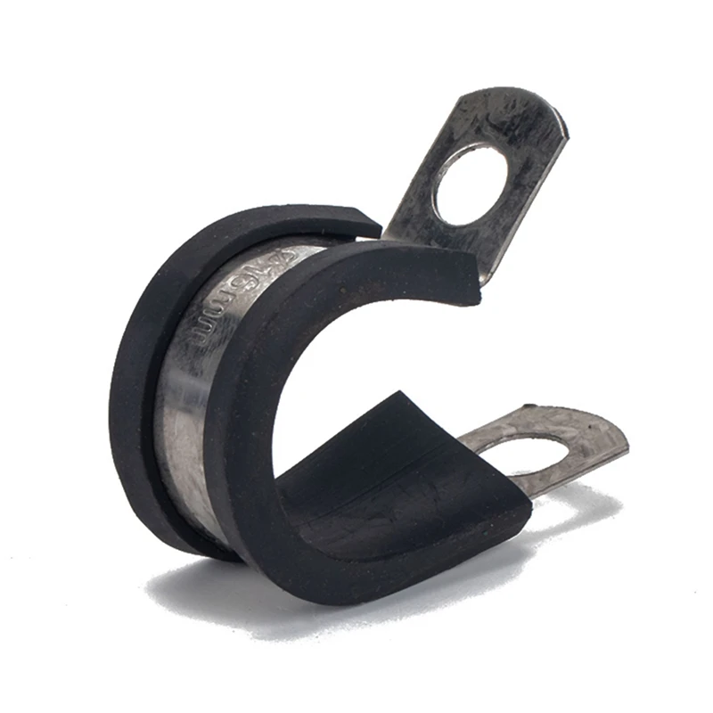 

for Automobile Hose, Steel Tube,Cable Stainless Steel Rubber Band Band 45PCS 8 Specification Stainless Steel Rubber