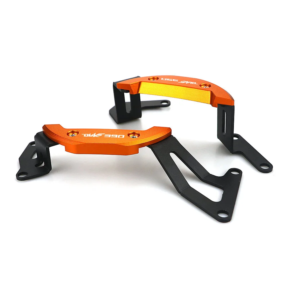 Оранжевый кожух для двигателя мотоцикла защита алюминиевые аксессуары Cnc Оранжевый Черный для KTM Duke 390