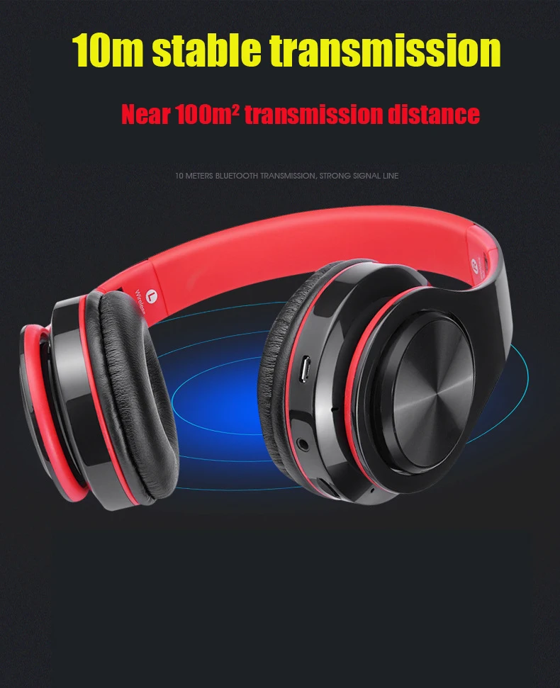 Befon Bluetooth 5 0 беспроводной HiFi стерео спортивные складные наушники Поддержка TF