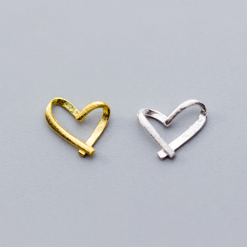 MEETSOFT Genuine S925 Sterling Silver Minimlist Charms DIY Handmade Fine Jewelry Necklace Deocration Accessory chic Gift | Украшения и