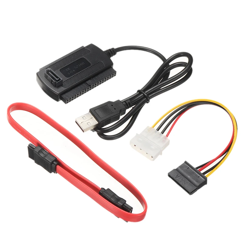 Новое поступление адаптер для внешнего жесткого диска USB2.0 на IDE SATA 480 МБ/с. кабель
