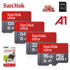 Карта памяти Sandisk micro sd, 16 ГБ, 32 ГБ, 128 ГБ, класс 10, tf флэш-карта памяти 256 ГБ, 512 ГБ, для планшета samsung