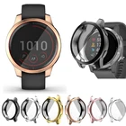 ТПУ Мягкий защитный чехол для экрана Корпус рамка для Garmin Vivoactive 4S  4 Smartwatch чехол для Garmin шку 2  2S протектор