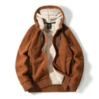 Новинка размера плюс Мужская зимняя флисовая куртка Мужская Уличная туристическая теплая куртка с капюшоном Лыжная походная удобная мужская куртка L-8XL
