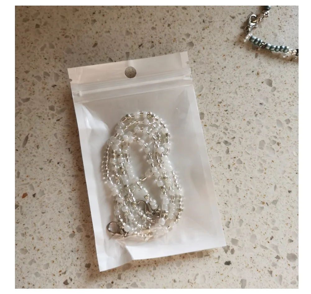 Богемные красочные бусы маска ремешок Простой повседневный цепь