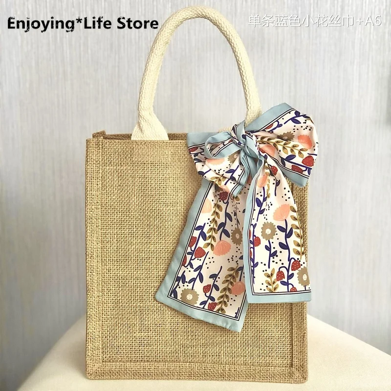 

1 шт. подарочная упаковка с 100% джутовым укладыванием, шоппинг «сделай сам», экологически чистая Льняная сумка-тоут, индивидуальная печать ло...