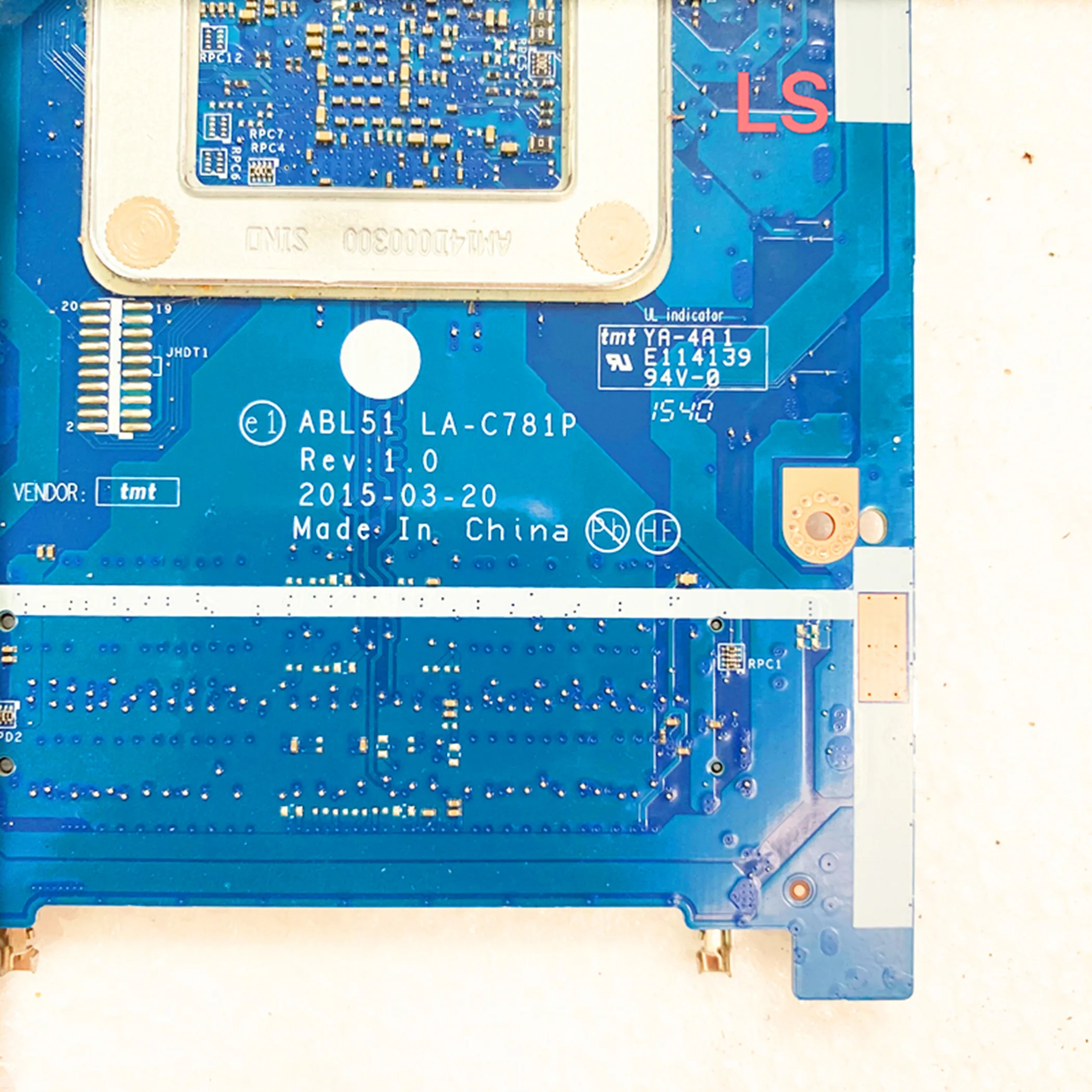 

ABL51 LA-C781P Mainboard FOR HP 255 G4 15-AF Laptop Motherboard 814611-501 813968-501 813967-501 with A6-6310 100% full tested