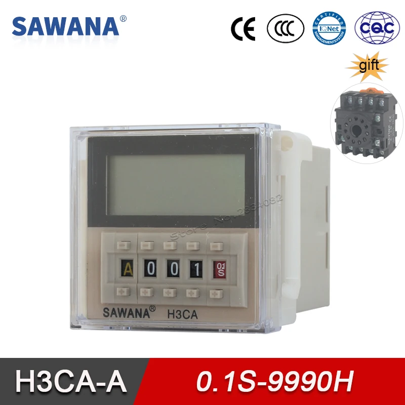 Реле времени Цифровое реле включение и задержка 8 режимов SPDT 24 0 1 В переменного