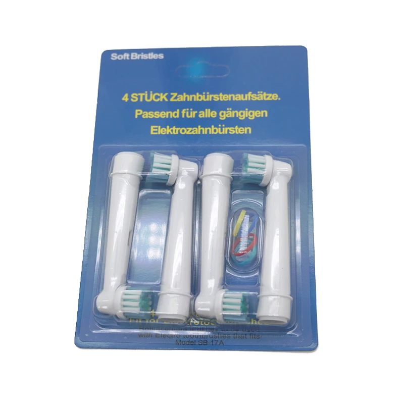 4 pcs(1 pack) For Braun Oral B Electric Tooth brush Heads Re