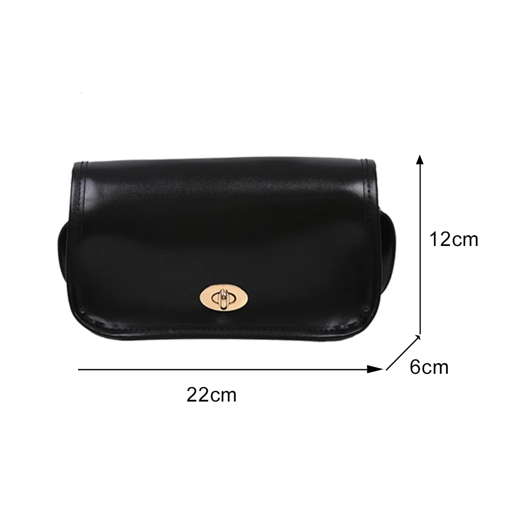 

Fashion PU Leather Shoulder Bag Casual Women Solid Color Underarm Totes Street Travel Handbags Satchel