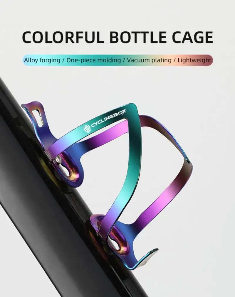 

Bicycle Water Bottle Holder Cage Lightweight Aluminum Alloy Road Cycling Bottle Water Holder Bracket Bike Accessories