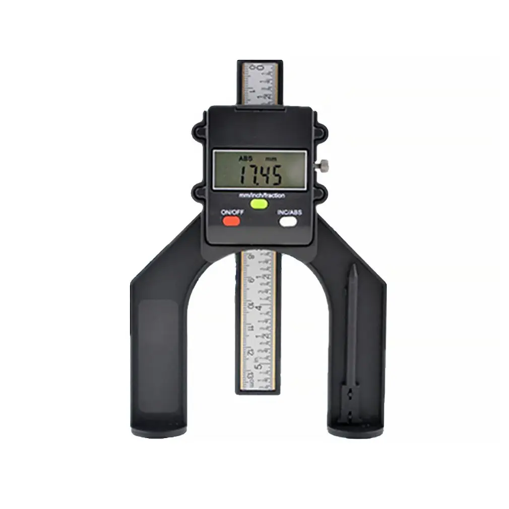 Цифровой дисплей деревянный стол пила высота линейка DIY деревообрабатывающая