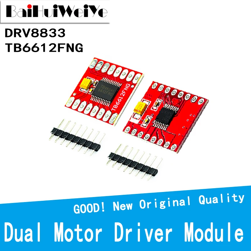 

TB6612 DRV8833 Dual Motor Driver 1A TB6612FNG DRV8833 for Arduino Microcontroller Better than L298N